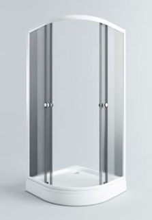 Душевой уголок Arcus AS-301-8 (80*80*195) Душевой уголок Arcus AS-301-8 (80*80*195)