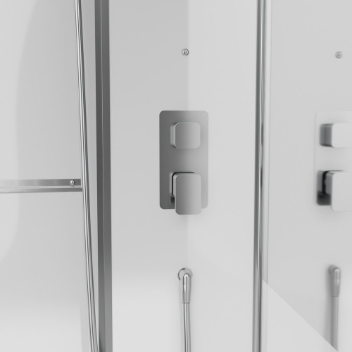 Душевая кабина Black&White G8898 с паром фото 6