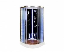 Душевая Кабина  Deto (DTO)  B 01 S с LED подсветкой 100х100