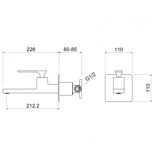 Смеситель для раковины Timo Torne (4372/03SM) фото 3