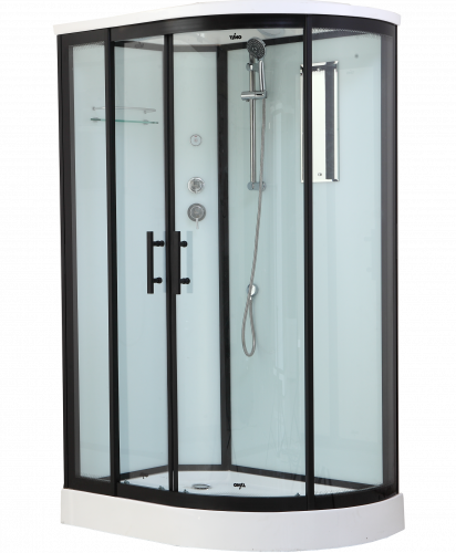 Душевая кабина Timo Standart T-6602 L Black фото 3