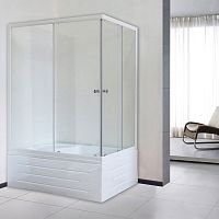 Душевой угол Royal Bath RB 8120BP-T (прозрачное) левый