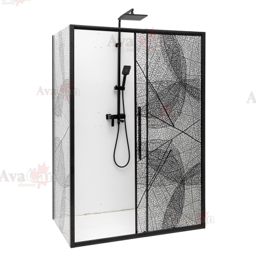 Душевой уголок AvaCan FB 120-140  + SB 100 фото 4