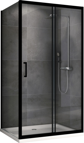 Душевой уголок ABBER Schwarzer Diamant AG30160B-S100B фото 2