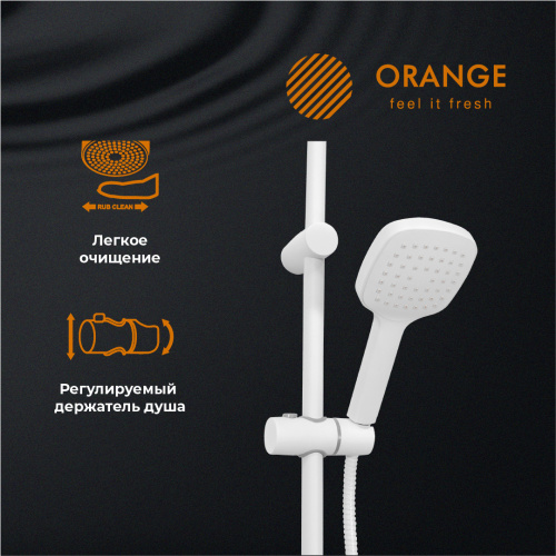 Душевая система Orange O-Shower OW04w белый фото 10