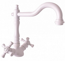 MK320.5/8B MORAVA - смеситель классический кухонный, БЕЛЫЙ RAV Slezak