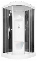Душевая кабина Royal Bath RB 100HK6-BT (черное/прозрачное)