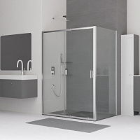 Душевой уголок RGW CL-48 (RGW CL-14 + RGW Z-050-1) Прозрачное 1500x1000