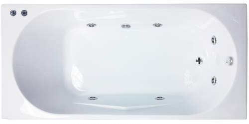 Гидромассажная ванна Royal Bath  TUDOR STANDART 170x75x60