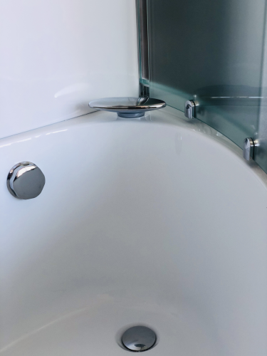 Душевая кабина Royal Bath  RB 150ALP-C-CH (матовое) левая фото 5