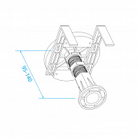 Крепеж к экрану RGW NG-01 (B)  