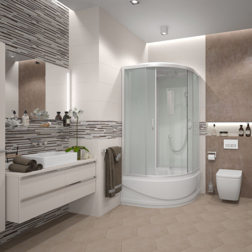 Душевая кабина Erlit Comfort ER3509TP-C3-RUS (90x90x215 см) фото 7