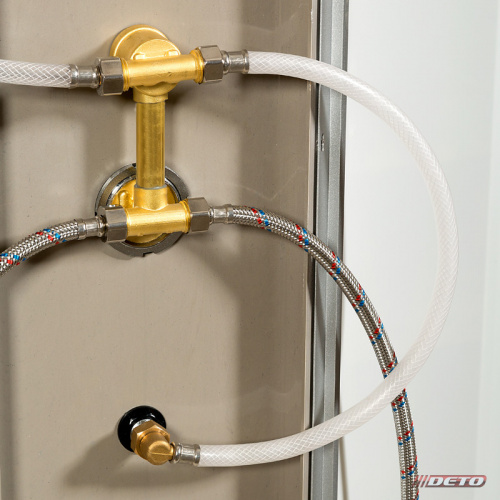 Душевая кабина Deto (DTO)  L710 с гидромассажем фото 11