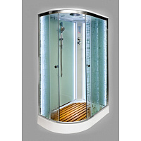 Душевая кабина Deto (DTO)  EM 1512 R LED с электрикой