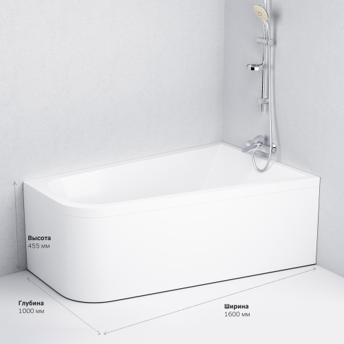 Ванна AM.PM Spirit W72A-160R100W-A2 фото 9