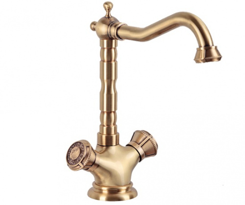 Смеситель на раковину Bronze de Luxe ROYAL (10105/1)