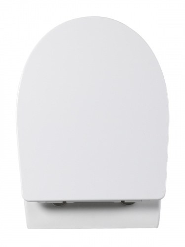 Orange C07-150W унитаз подвесной безободковый санфарфор с микролифтом TORNADO, белый фото 6