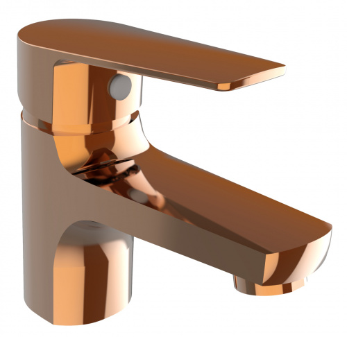 Смеситель для раковины Orange Loop M26-021rg розовое золото фото 4