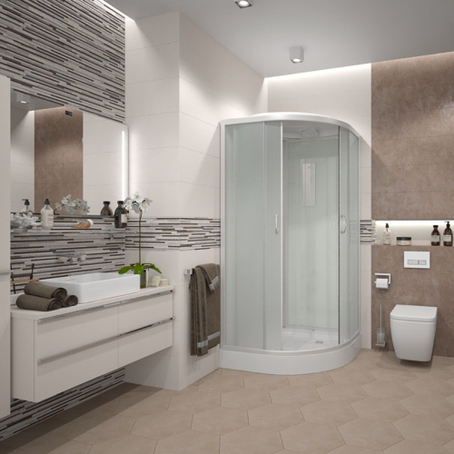 Душевая кабина Erlit Comfort ER3509P-C3-RUS (90x90x215 см) фото 7