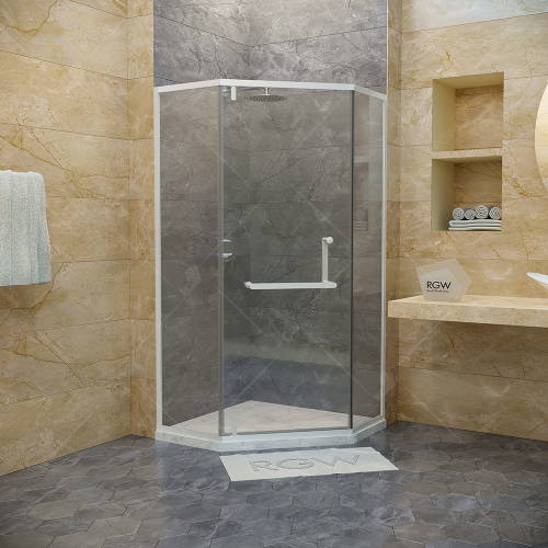 Душевой уголок RGW HO-084W Прозрачное 1000x1000