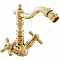 MK120.5/9Z MORAVA RETRO - смеситель классический для биде без сифона, ЦВЕТ ЗОЛОТО RAV Slezak