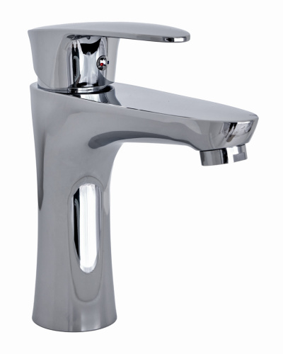 OneLife P09-021cr полимерный смеситель для раковины, хром фото 4