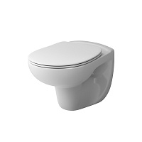 Унитаз подвесной без ободка с сиденьем микролифт AM.PM Joy C851700SC