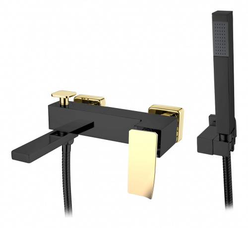 Смеситель для ванны с душем  BlackGold