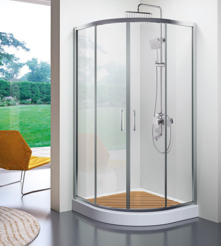 Душевой уголок Ceruttispa VIVA 100 без поддона фото 3