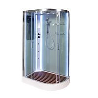 Душевая кабина Deto (DTO)  A102 L с LED-подсветкой и гидромассажем