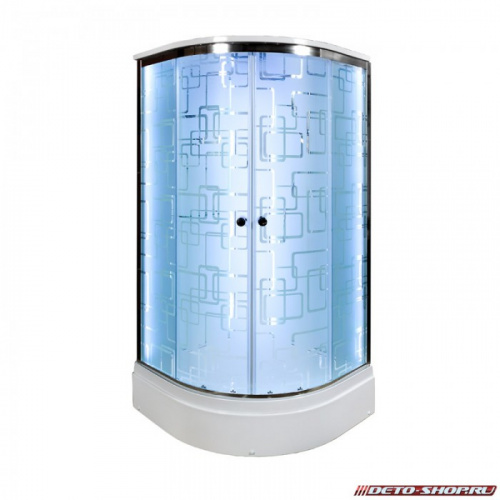 Душевая кабина Deto (DTO)  EM 2790 LED с led подсветкой фото 6