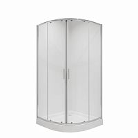 Душевое ограждение Niagara  NG- 6606-08 (90*90*190) полукруг, двери раздвижные, 1 место
