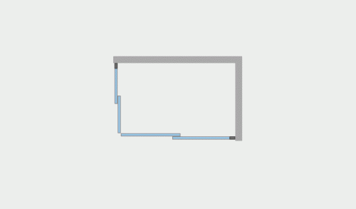 Душевое ограждение Ambassador Queen 11011205RBlack (1200x800x2000), 1 место фото 8