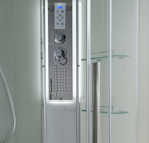 Душевая кабина AvaCan EM2812RLEDT прозрачная фото 20