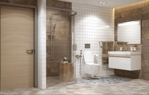 Душевое ограждение Ambassador Queen 11011103L (1200x800x2000), 2 места фото 4