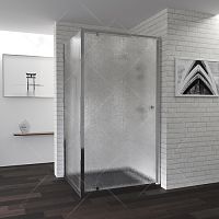 Душевой уголок RGW PA-44 (PA-02 + Z-12 + A-11) Шиншилла 700x900