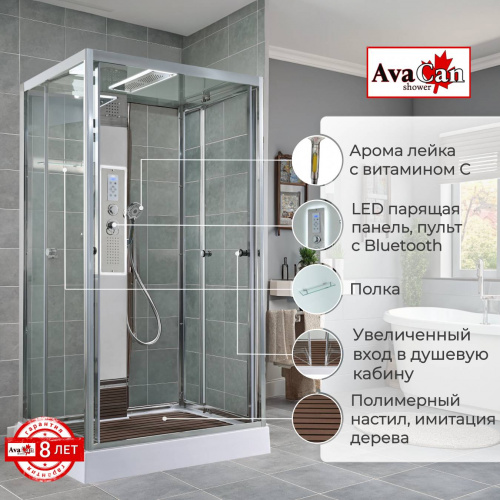 Душевая кабина AvaCan Z1912LED фото 2