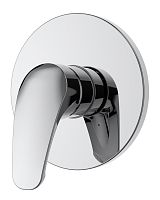 OneLife P11-400cr полимерный встраиваемый смеситель для душа, хром