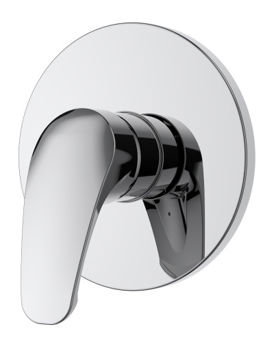 OneLife P11-400cr полимерный встраиваемый смеситель для душа, хром