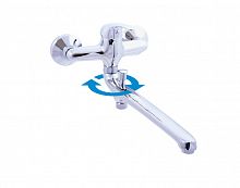 SA357.5 SAZAVA - смеситель комбинированный ванна / умывальник RAV Slezak