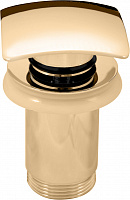 MD0481Z Водослив для умывальника CLICK - CLAK 5/4", ЦВЕТ ЗОЛОТО RAV Slezak