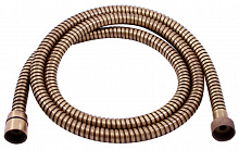 MH1502SM Душевой шланг в металлической оплетке 150 см., 1/2"x1/2", ЦВЕТ БРОНЗА RAV Slezak