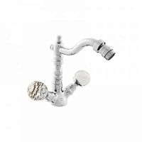 BRILLIANCE121.5/9 BRILLIANCE - смеситель для биде с сифоном, CLICK-CLACK RAV Slezak