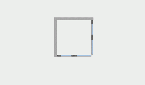 Душевое ограждение Ambassador Diamond 12011109 (900x900x2000), 1 место фото 9