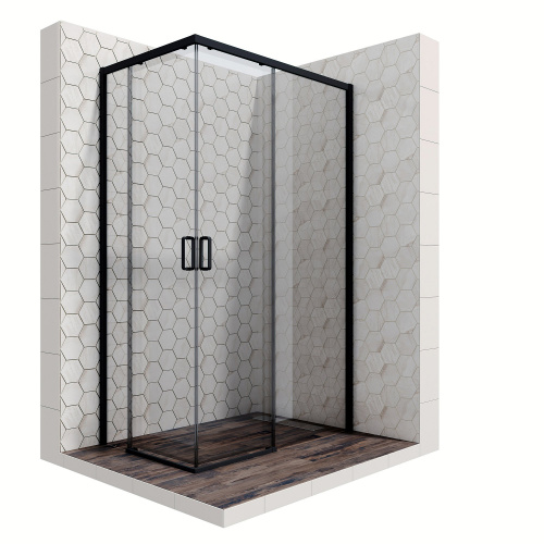 Душевое ограждение Ambassador Queen 11011205RBlack (1200x800x2000), 1 место