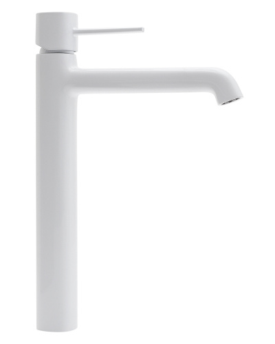 Смеситель для раковины Orange Karl M05-121w белый фото 4