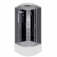 Душевая кабина Niagara NG-2509-14G (1000х1000х2150) высокий поддон(40см) стекло ТОНИРОВАННОЕ 4 места