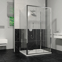 Душевой уголок RGW CL-40 P (CL-11 + 2Z-12) Прозрачное 900x700