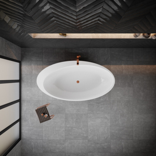 Ванна акриловая Boomerang OVAL ETNA 1940x1000 c панелью