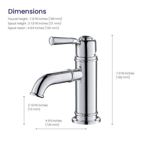 Смеситель для раковины Timo Arisa (5361/00F chrome) фото 6